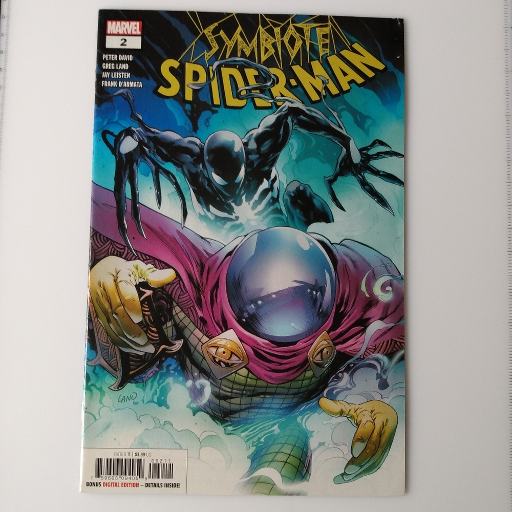 Marvel Comics Symbiote Spider-Man 2 2019